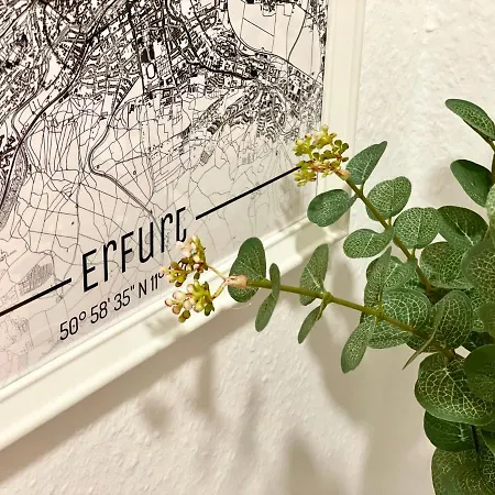 Blickfang - Modernes Direkt In Der Altstadt Von Mit Balkon - Lage Und Aussicht Διαμέρισμα Ερφούρτη