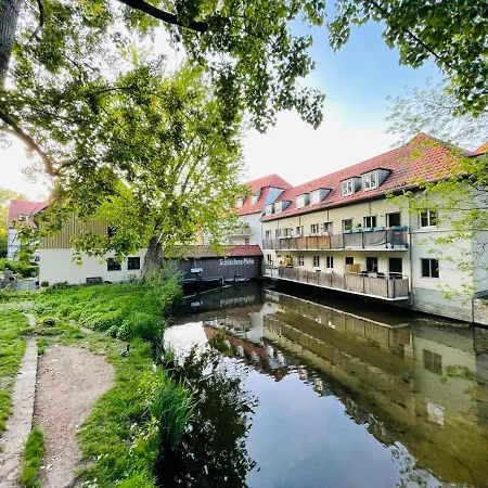 Apartment Blickfang: Modern In Erfurt's Old Town With Balcony *