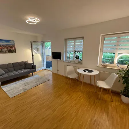 Blickfang: Modern In Erfurt's Old Town With Balcony Apartment *