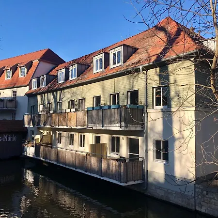 Blickfang: Modern In Erfurt's Old Town With Balcony Apartment