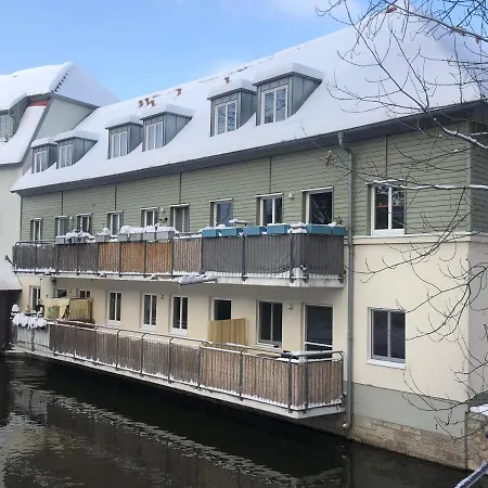 Blickfang: Modern In Erfurt's Old Town With Balcony Apartment *