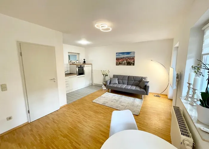 Appartamento Blickfang - Modernes Direkt In Der Altstadt Von Mit Balkon - Lage Und Aussicht Erfurt