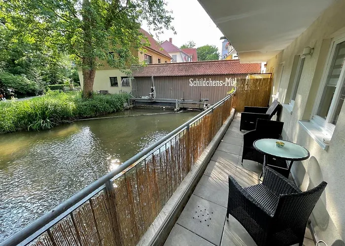 Appartamento Blickfang - Modernes Direkt In Der Altstadt Von Mit Balkon - Lage Und Aussicht Erfurt