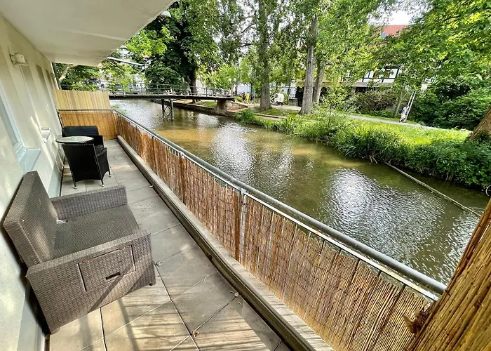 Blickfang - Modernes Direkt In Der Altstadt Von Mit Balkon - Lage Und Aussicht * Erfurt