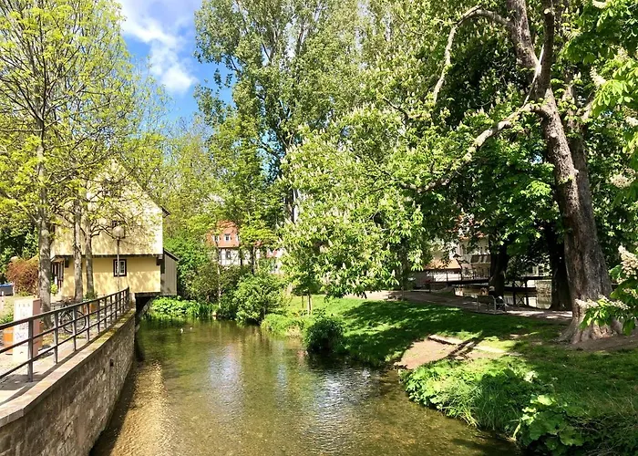Appartamento Blickfang - Modernes Direkt In Der Altstadt Von Mit Balkon - Lage Und Aussicht Erfurt