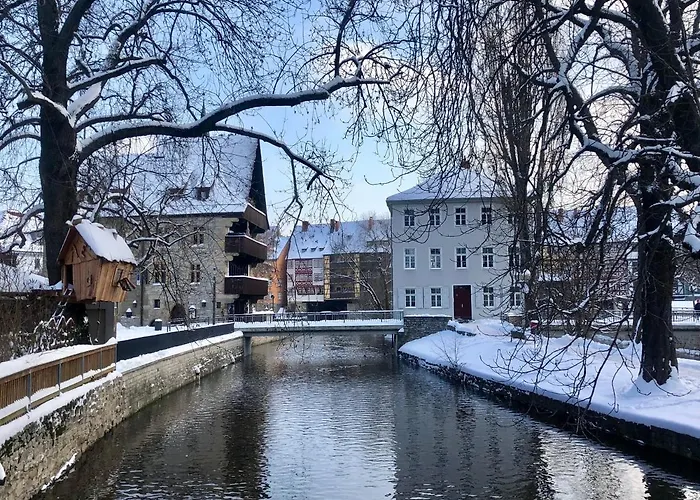 Blickfang - Modernes Direkt In Der Altstadt Von Mit Balkon - Lage Und Aussicht Appartement Erfurt
